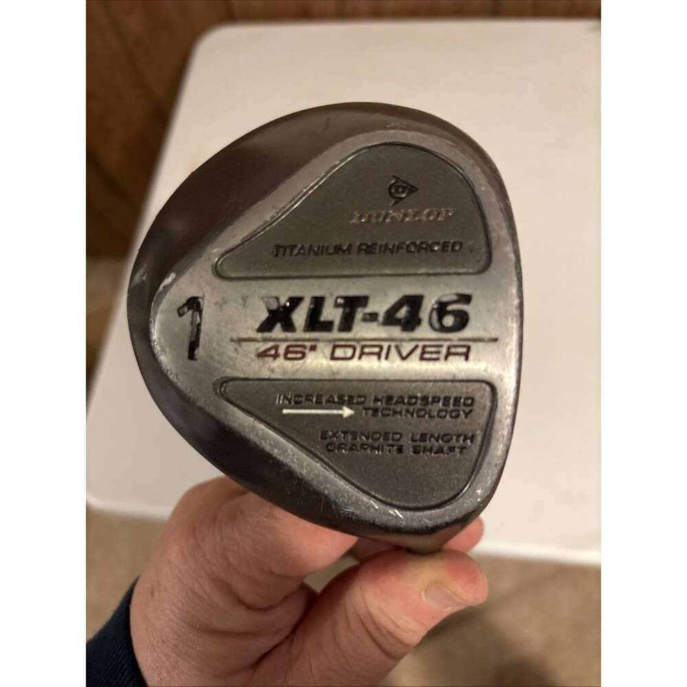Dunlop XLT-46 Driver ⛳ Mid-Firm Flex Graphite Shaft 46" Right Hander